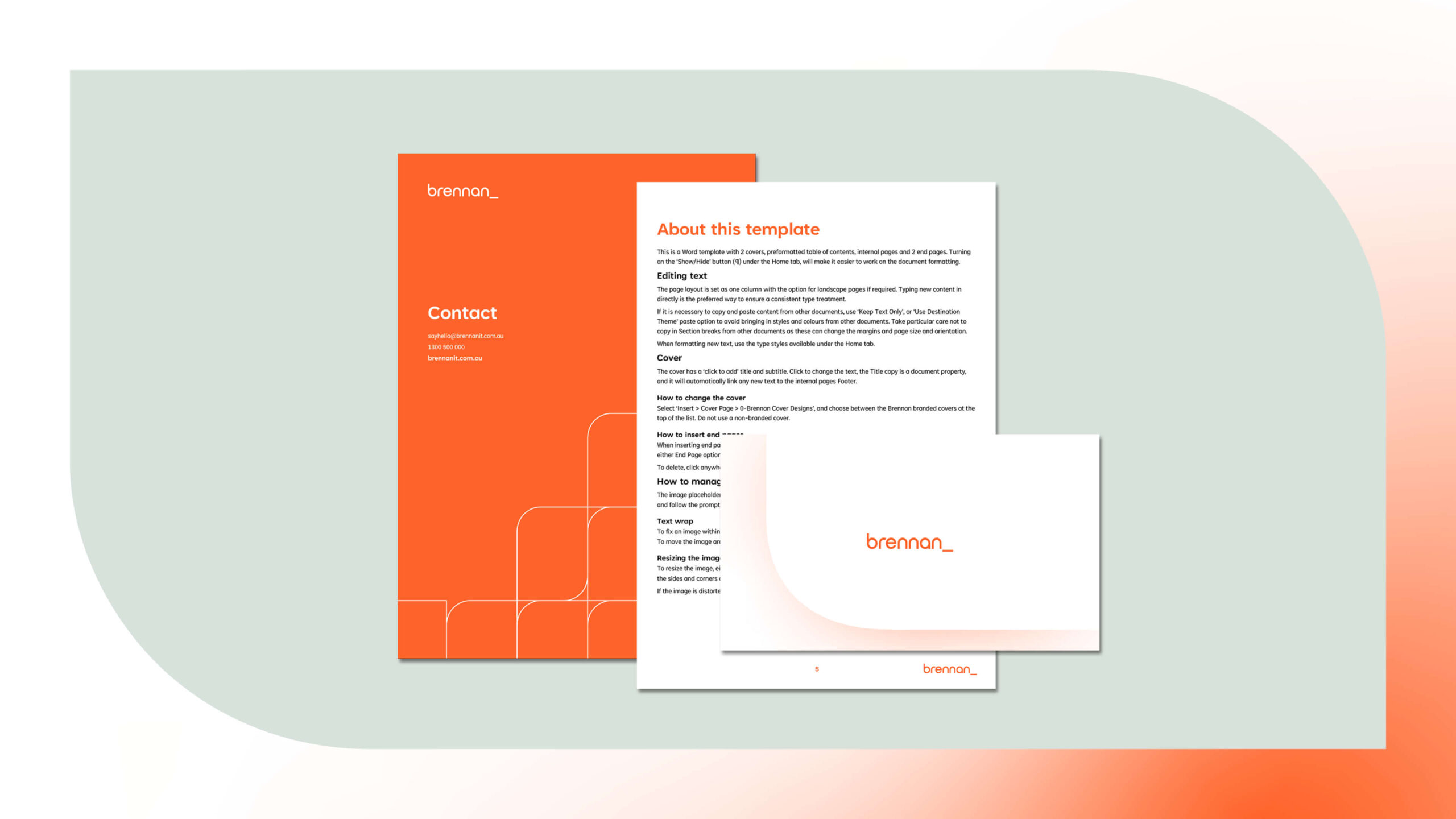 Brennan visual identity 07 Brennan visual identity 07